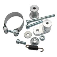 Soporte de escape LeoVince, pieza de repuesto para escape, tornillos, conjunto de soporte para Suzuki V-Strom 1000