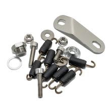 Soporte de escape LeoVince, pieza de repuesto para escape, tornillos, conjunto de soporte para Yamaha MT09 del año 2014