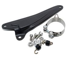Supporto di scarico LeoVince, Ricambio per scarico, Set di viti di fissaggio, Carbonio per Yamaha R1 Anno 2015