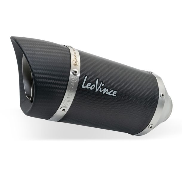 Endschalldämpfer LeoVince Auspuff-Ersatzteil 10074 / 10405, Ø 54mm, 180mm, rechts für LV PRO
