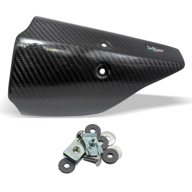 Paracalore LeoVince Ricambio Scarico Copertura Scarico, Carbonio per Yamaha MT10 Anno 2016
