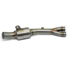 LeoVince exhaust pipe, exhaust replacement part, connecting pipe for Kawasaki Ninja Z 650