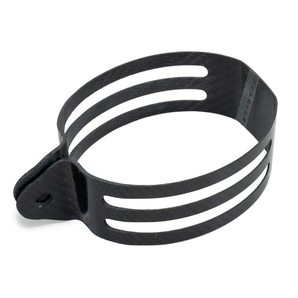 Fascetta di scarico LeoVince, ricambio per scarico, morsetto supporto scarico FB1AS, in carbonio per LV ONE