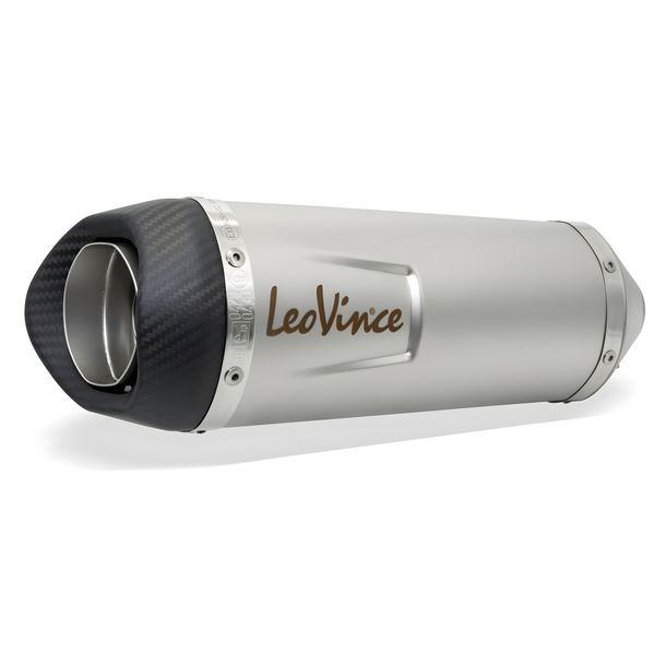 Endschalldämpfer LeoVince Auspuff-Ersatzteil 10423, Ø 50mm 270mm für EVO