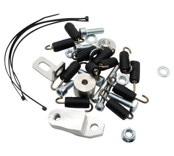 Support de pot d'échappement LeoVince, pièce de rechange pour pot d'échappement, jeu de vis de fixation pour BMW S 1000 R Année de fabrication 2017