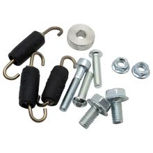 Suporte do Escape LeoVince – Peça de Substituição do Escape – Conjunto de Parafusos de Fixação para Ducati Scrambler