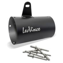 Housse de silencieux LeoVince pièce de rechange pour échappement, housse pour silencieux d'extrémité 0017, acier inoxydable, 160mm, droite
