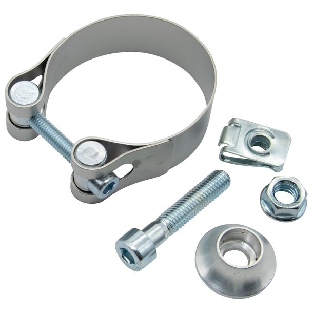 LeoVince Exhaust Bracket Exhaust Replacement Part Screws Mounting Kit for Kawasaki Z 900 RS Year 2018