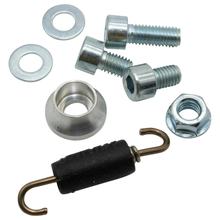 Suporte do Escape LeoVince – Peça de Reposição do Escape, Kit de Parafusos de Fixação para Husqvarna Vitpilen 401 Ano 2018