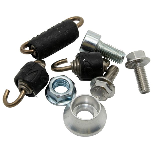 LeoVince Exhaust Bracket Exhaust Replacement Part Screws Mounting Kit for Honda CB 125 R Year 2018