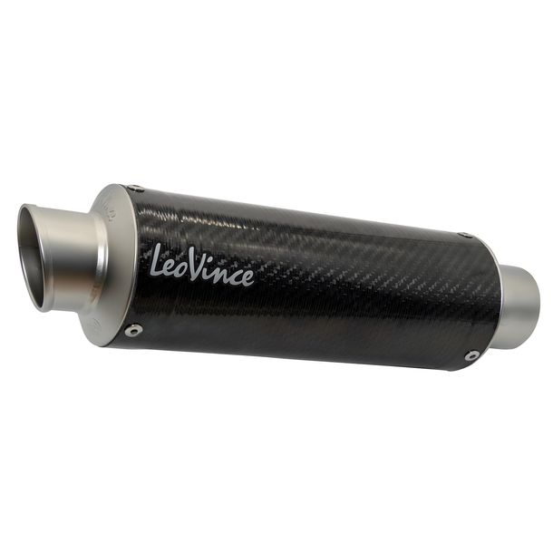 LeoVince Exhaust Replacement Part, Carbon End Silencer