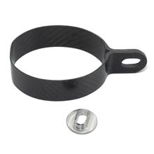 Brida de escape LeoVince, pieza de repuesto de escape, abrazadera de soporte de escape FX1, Carbono