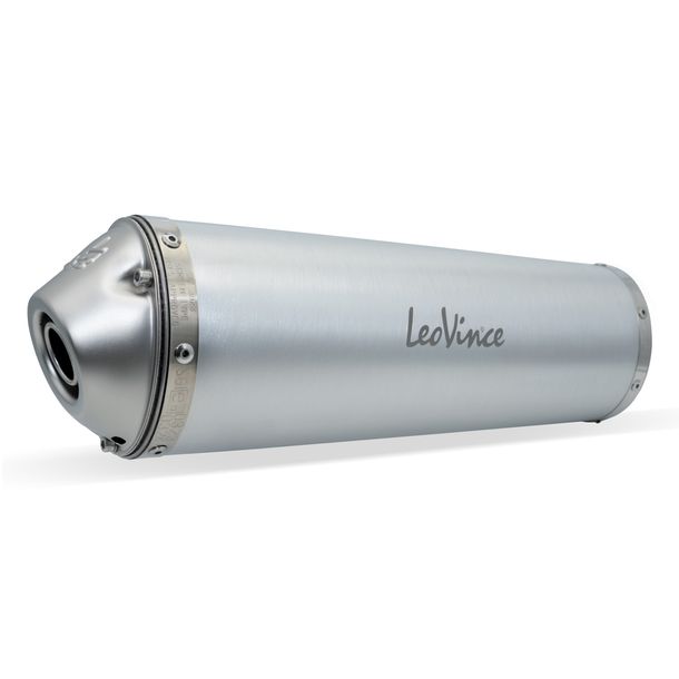 Silencieux d'échappement LeoVince pièce de rechange d'échappement, Aluminium, Ø 50mm 400mm pour LV-X