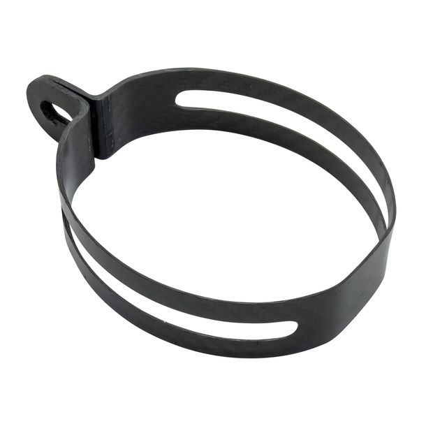Auspuffschelle LeoVince Auspuff-Ersatzteil Klemme Auspuffhalterung FM1S, Carbon
