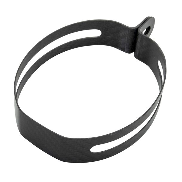 LeoVince Exhaust Clamp Exhaust Replacement Part Exhaust Bracket FB1, Carbon for LV ONE EVO