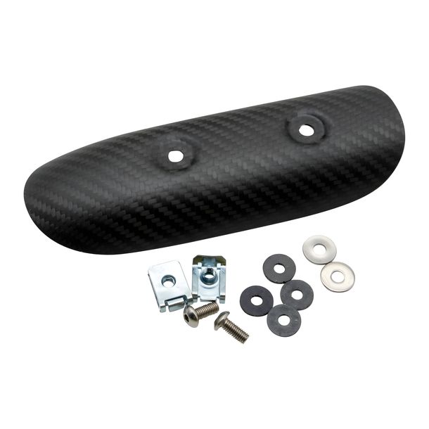 Heat Shield LeoVince Exhaust Replacement Part Exhaust Cover, Carbon for Aprilia RSV
