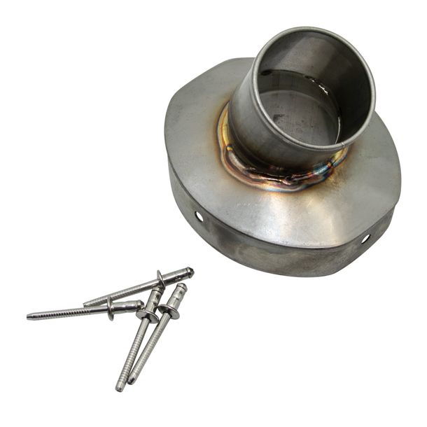 LeoVince Exhaust Trim Exhaust Replacement Part Cap Silencer, Ø 45mm