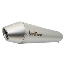LeoVince silencer exhaust replacement part 0473, stainless steel, Ø 50mm 295mm, right