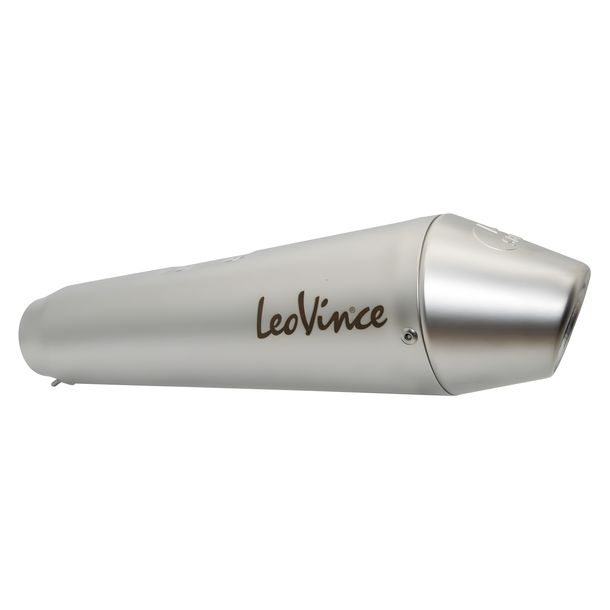 LeoVince silencer exhaust replacement part 0473, stainless steel, Ø 50mm 295mm