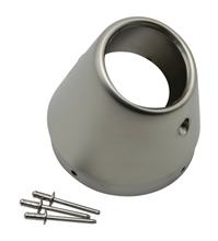 Copertura terminale di scarico LeoVince, ricambio per scarico, tappo silenziatore, Ø 54mm per GP STYLE