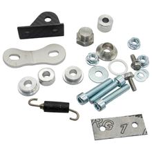 Suporte de Escape LeoVince – Peça de Substituição do Escape – Conjunto de Parafusos de Fixação para Kawasaki ER-6 N Ano 2007