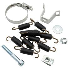 Soporte de escape LeoVince, pieza de repuesto de escape, juego de tornillos de fijación para Kawasaki Z 900 Año 2018