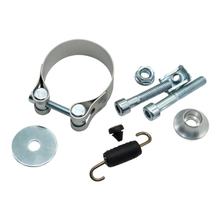 Soporte de escape LeoVince, pieza de repuesto de escape, juego de tornillos de fijación para KTM 690 SMC año 2008