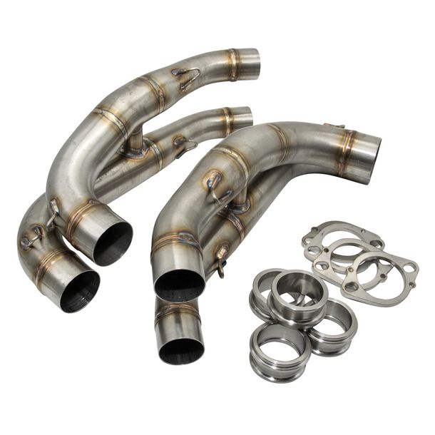 Auspuffrohr LeoVince Auspuff-Ersatzteil Verbindungsrohr für Yamaha R6 Bj. 2010