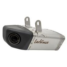 Silencieux d'échappement LeoVince pièce de rechange 10034 / 10417, acier inoxydable, Ø 50mm 205mm