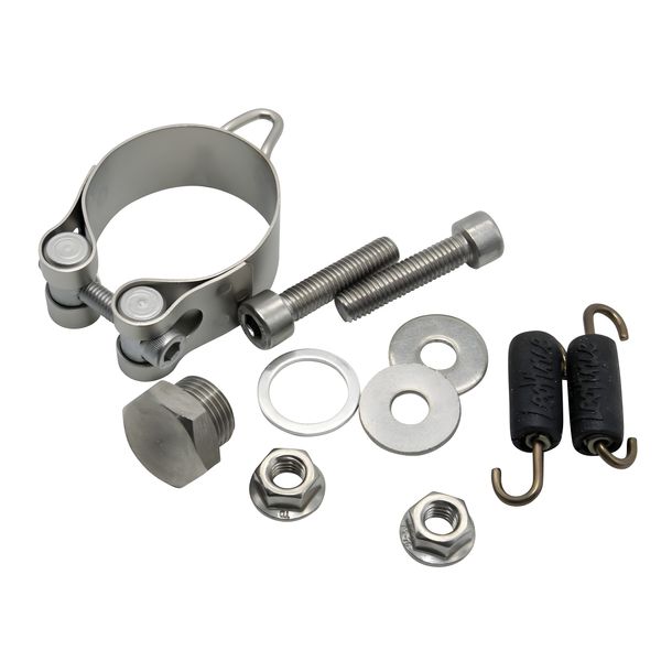 Auspuffhalterung LeoVince Auspuff-Ersatzteil Schrauben Haltesatz für Kawasaki ER-6 N / F Bj. 2009