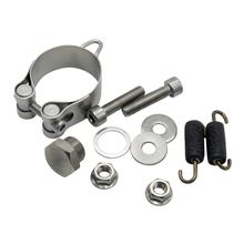 Auspuffhalterung LeoVince Auspuff-Ersatzteil Schrauben Haltesatz für Kawasaki ER-6 N / F Bj. 2009