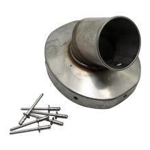 Tapa de escape LeoVince, pieza de repuesto para escape, tapa de silenciador, Ø 54mm