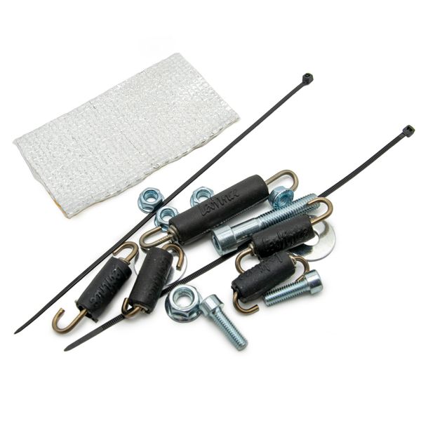 Exhaust bracket spare part set LeoVince Exhaust system bracket for