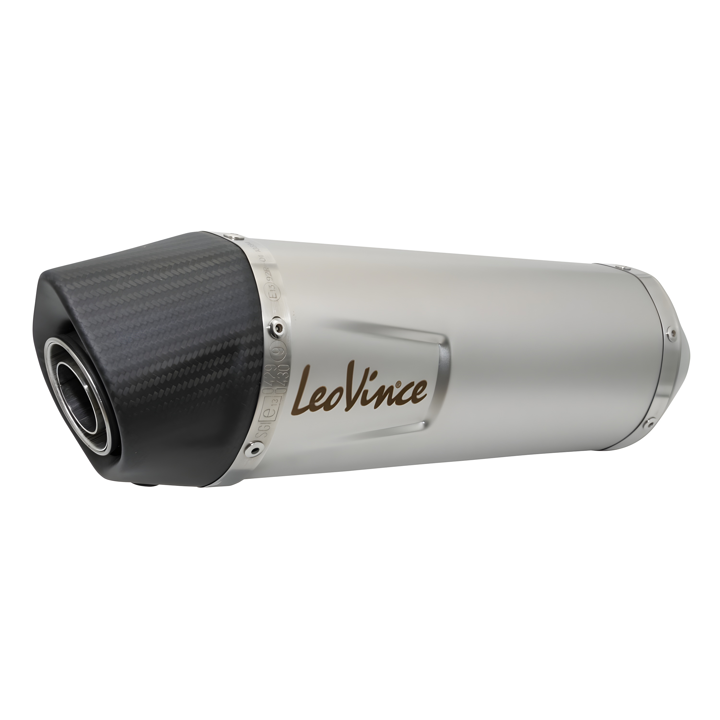 Pièce rechange silencieux arrière d'échappement LeoVince S0429 S0430 S10394 50mm