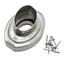 Copertura terminale di scarico LeoVince, ricambio per scarico, tappo silenziatore, Ø 50mm, destra per FACTORY R