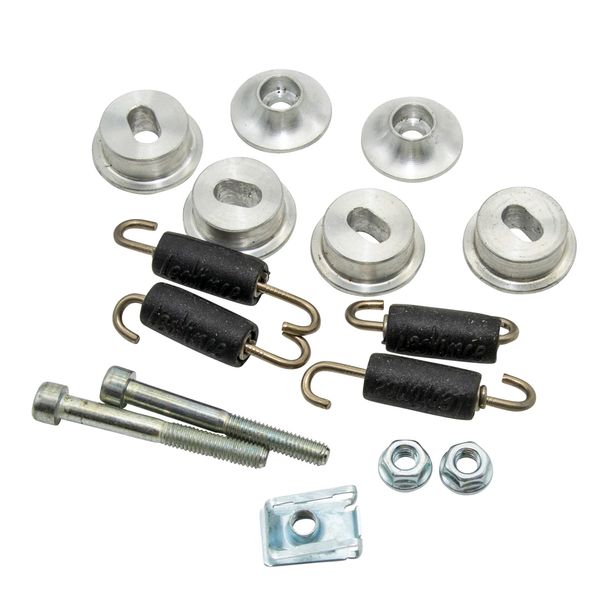LeoVince Exhaust Bracket Exhaust Replacement Part Screws Mounting Kit for Kawasaki Z 1000 Year 2011