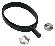 Fascetta di scarico LeoVince, ricambio per scarico, morsetto supporto scarico FR1, carbonio