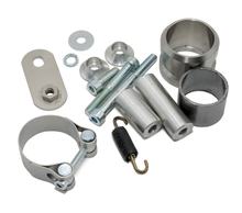 Supporto scarico LeoVince - Ricambio scarico - Set viti di fissaggio per Gilera Runner VX 125 anno 2011