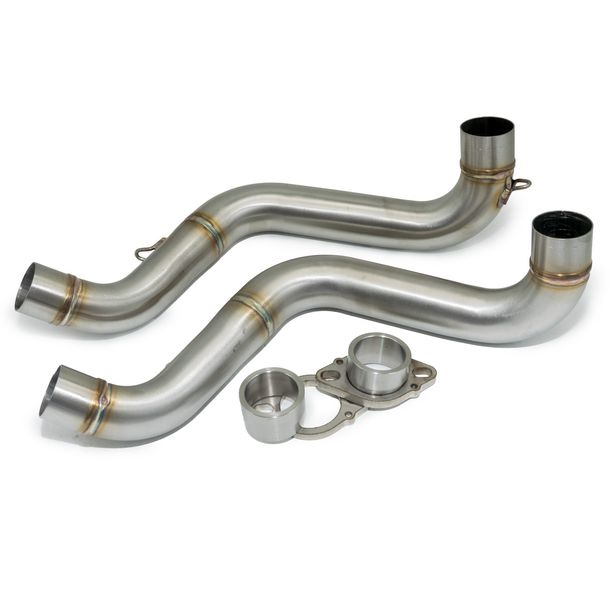 LeoVince Exhaust Pipe Exhaust Replacement Part Connecting Pipe for Kawasaki ER6 N / F