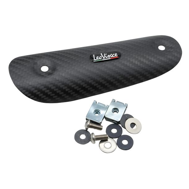 Heat Shield LeoVince Exhaust Replacement Part Exhaust Cover, Carbon for Triumph Explorer 1200