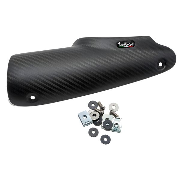 Heat Shield LeoVince Exhaust Replacement Part Exhaust Cover, Carbon for BMW R 1200 GS