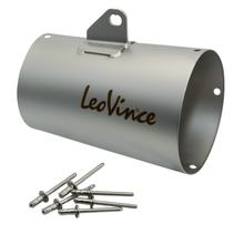 Housse de silencieux LeoVince pièce de rechange pour échappement, housse pour silencieux d'extrémité, acier inoxydable, 160mm, gauche