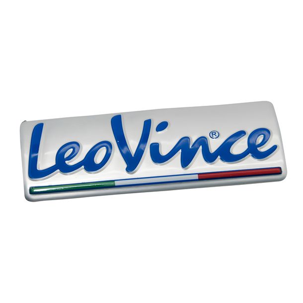 Plakette / Embleem LeoVince Uitlaat-Reserveonderdeel Sticker, hittebestendig