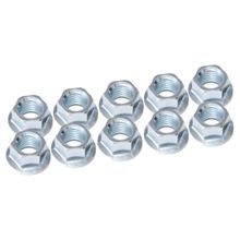 10x Mutter Variomatik / Zündung, M10x1,25mm mit Bund SW14