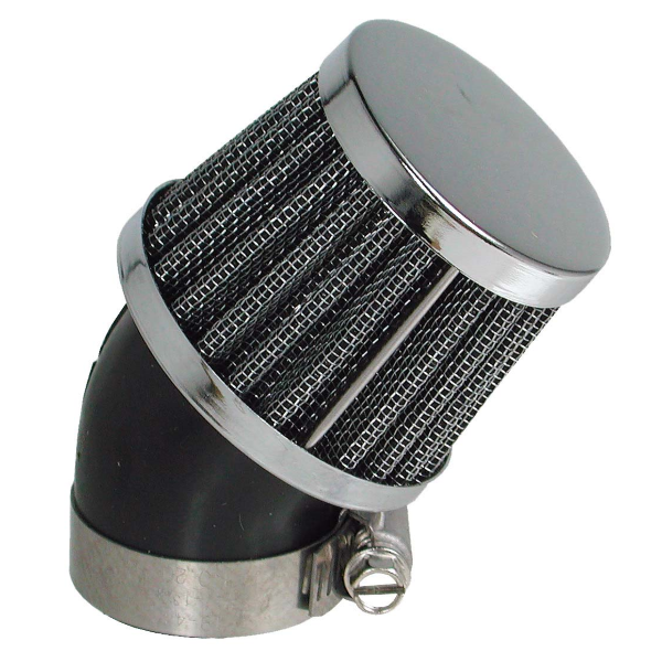 Filtre à air Nypso Racing incliné à 45° court 35mm pour carburateur Dell'orto PHBG
