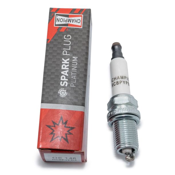 Champion OE146/T10 Zündkerze Dopple- Platin RC8PYPB4