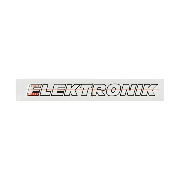 Aufkleber weiß  für Kreidler (Elektronik)