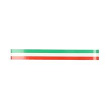 Aufkleber Universal flag italy 3x23cm