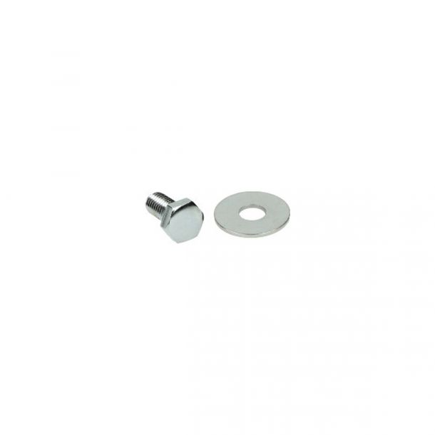 Tornillo + junta cromada para Kreidler