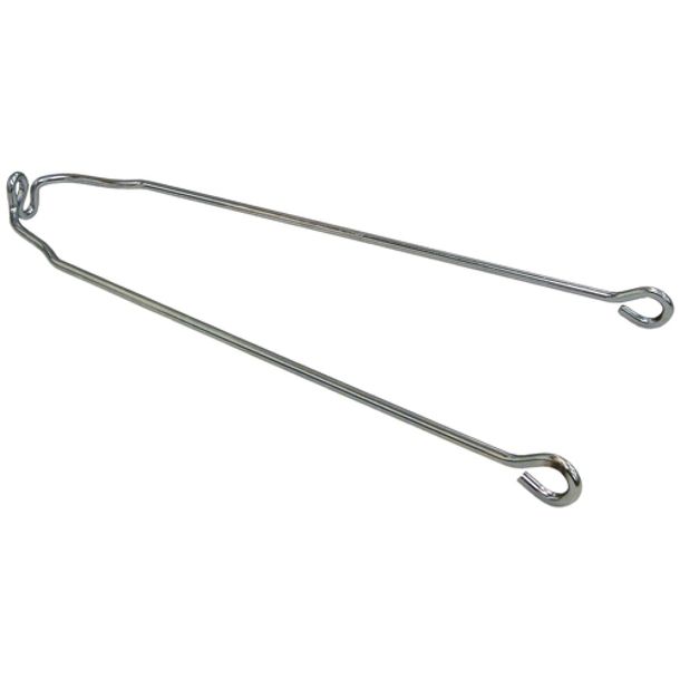 Suporte do guarda-lamas dianteiro Maxi cromado DMP